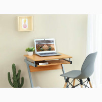 Z Shaped Laptop Table With Drawer