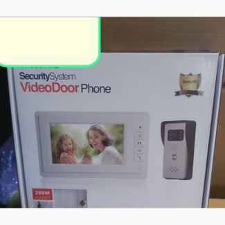 Wired Video Intercom System Audio and Video 7inch Screen