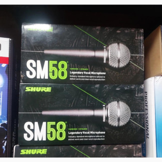 Shure SM58 Cardioid Dynamic Vocal Microphone