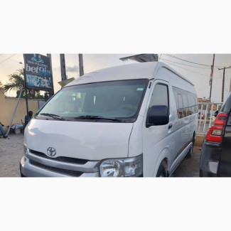 Toyota Hiace Bus Available for Rent