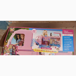 Barbie Cer Playset, Dreamcer Toy Vehicle With 50 Acces