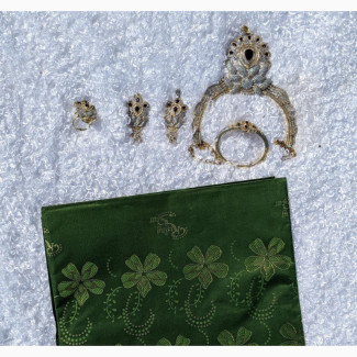 Gele ( Green- Different Designs)