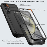 Rugged defender case for Samsung Galaxy S24 Plus