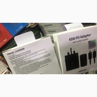 45W PD Adapter USB-C to C Cable (5A) Samsung Fast Charger