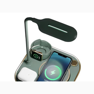 Bedside Desk L With Magsafe Charger Dock - Brand New