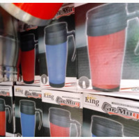Accoutrements Travel Mug - Colorful and Stainless Steel