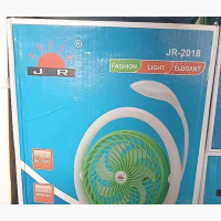 Table Fan With Led Light