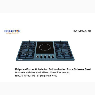 Polystar 4gas Burners 1 Electric in-Built