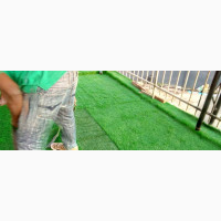 Artificial Astro Turf For Designing Balcony