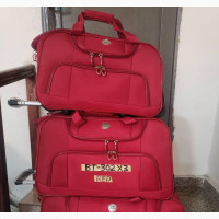 Set of 3 Travel Bag - Lightweight, Outer Pockets, 2 Tyres