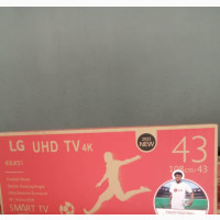 LG 43 Smart TV UHD (Netflix, Youtube, Facebook) - Brand New