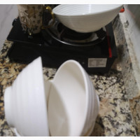 Plates + Tea Cups + Manual Blender
