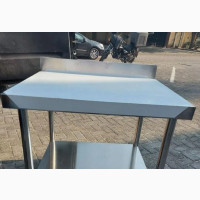 3ft Work Table Stainless Steel With Back