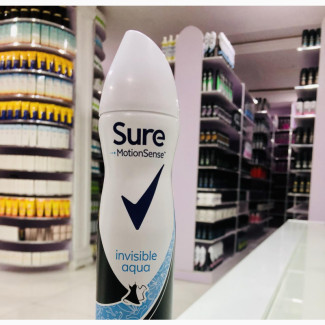 Sure Invisible Aqua Nonstop Protection Antiperspirant Spray