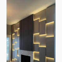 TV Unit Console With Fluted Panel Installation Services