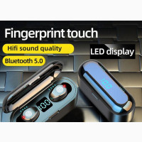 Ace Elec F9 Wireless Fingerprint Touch Bluetooth Headset