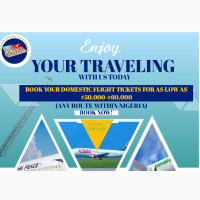 Flight Bookings to All Location Within and Outside Nigeria