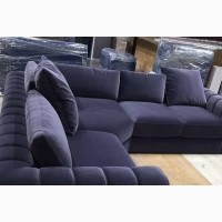 U-Shaped Fabric Sofa in Various Colors - Home Interiors