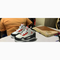Kids White Jordan Sneakers