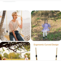 Wooden Swing Seat - Brand New