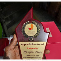 Wooden Award Plaque L90