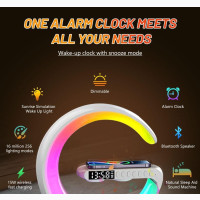 Sound Machine Smart Light Sunrise Alarm Clock