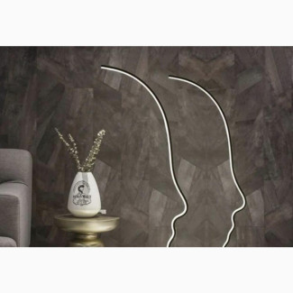 Nordic Human Face Led Floor L - Brand New