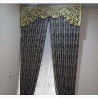 Luxury Turkey Curtains With Royal Board