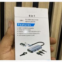 TYPC Adapter 6 in 1