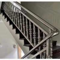 Square and Round Stainless Steel Combo Rail Design