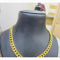 18karat Gold Cuban Gold Chain - 100% Authentic