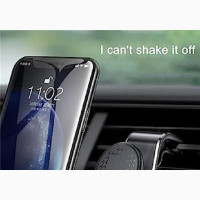 Blossom Collection Magnetic Car Holder - F19 - Black