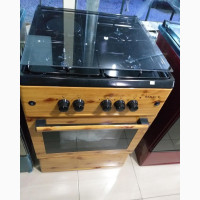 Maxi 60x60 4 Burner Gas Cooker Wood Finish