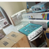 Standing Royal Gas Cooker - Rg-C40bw With Oven Grill