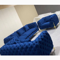 Quality 7 Seater Living Room Leather Royal Sofa Chair