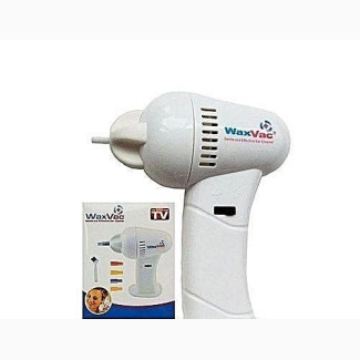 Waxvac Ear Cleaner Wax Remover- White