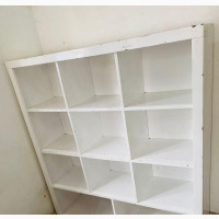 White Book Shelf - 4 Tier - High Quality