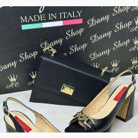 Anne Marino Sandals And Bag