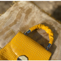 Yellow Bag with Inner Long Chain