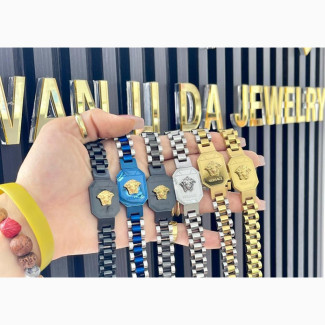 Quality Non Tarnish Rolex Versace Bracelet