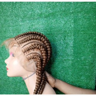 Braided Wig and Afro Funky