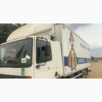 DAF 75 Cf.290. Refrigerator Truck Manual Pump