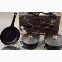 11 Pieces Granite Cookware Set/Pots