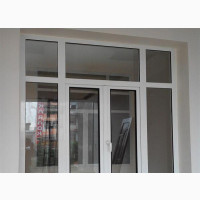 Fix Glass Panels Framed With Casement Aluminum Window