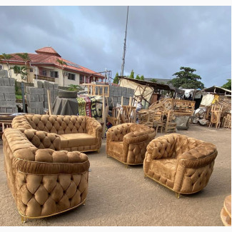 Complete Set of Chesterfield Sofa