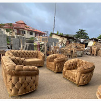 Complete Set of Chesterfield Sofa