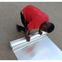 Aluminium Aluminum Coil Sheet - Silver, Thickness: 1 Mm