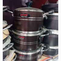 Non Stick Cooking Pots - 3 Sets Available