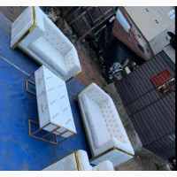 Quality 6 Seater Upholstery Padded Set of Chair With Table