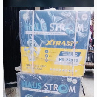 Haustrom Xtra 220ah Tubular Battery